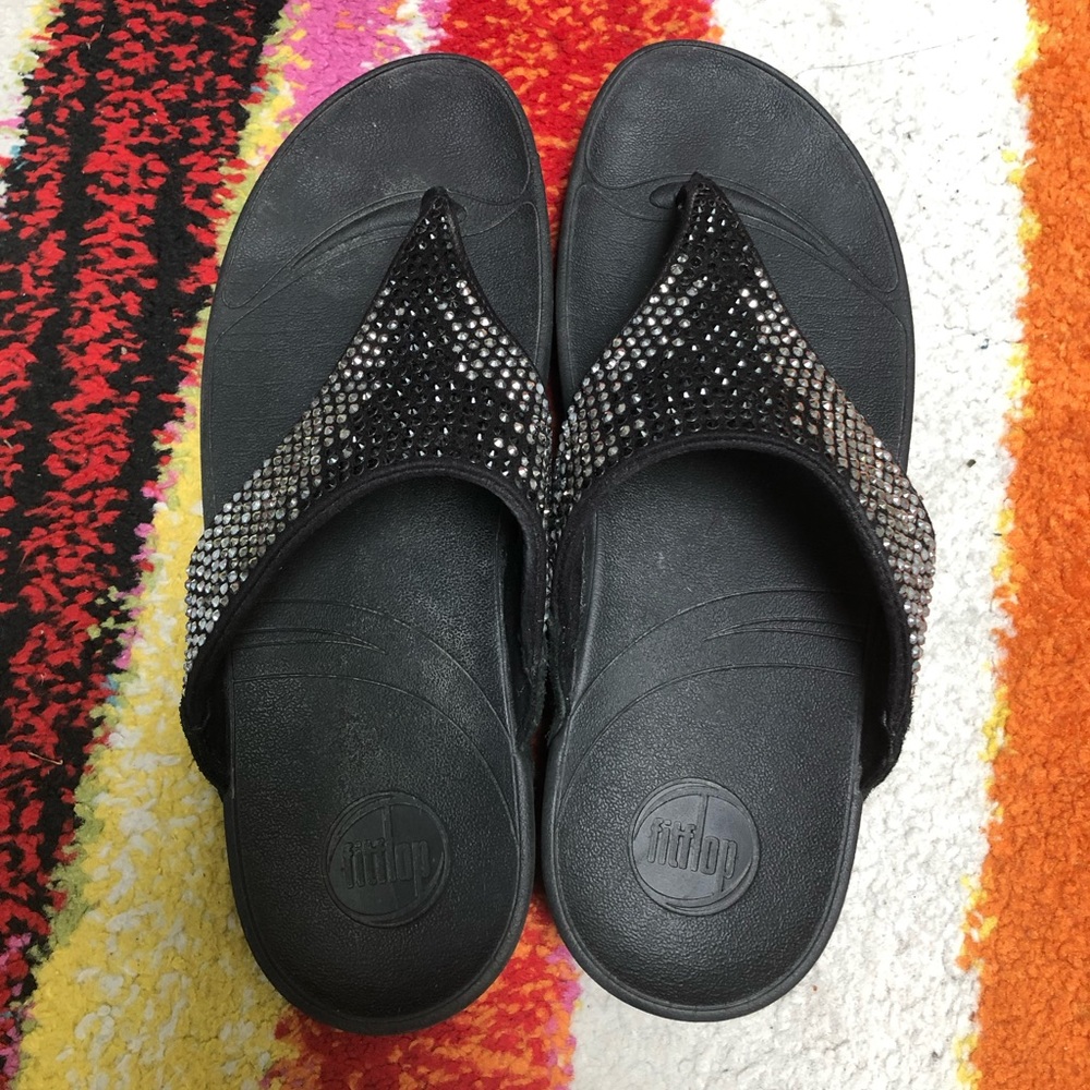 Fitflop Crystal Slides